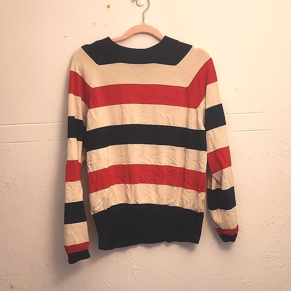 LAST DAY CLOSET CLEANOUT Joanie Tricolour Sweater - Picture 1 of 3